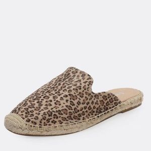3/$25 ⭐️ Leopard Espadrille Mule